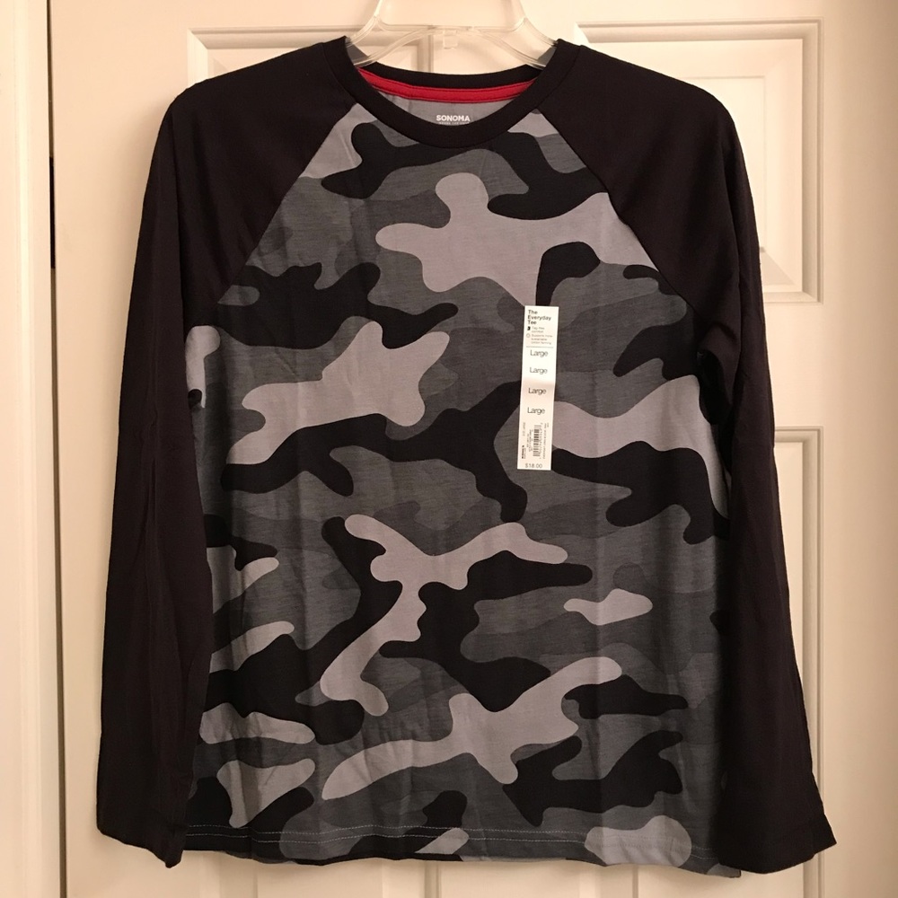 Boys Raglan Sleeve Tee Shirt